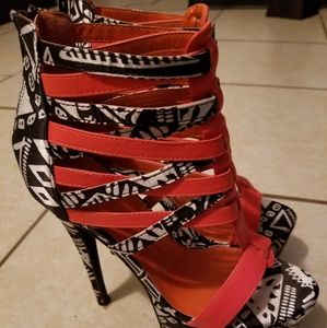 5 inch eye candy heels